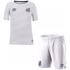 Billige Fotballdrakter Santos FC Barn Hjemmedraktsett 2021/22 Kortermet